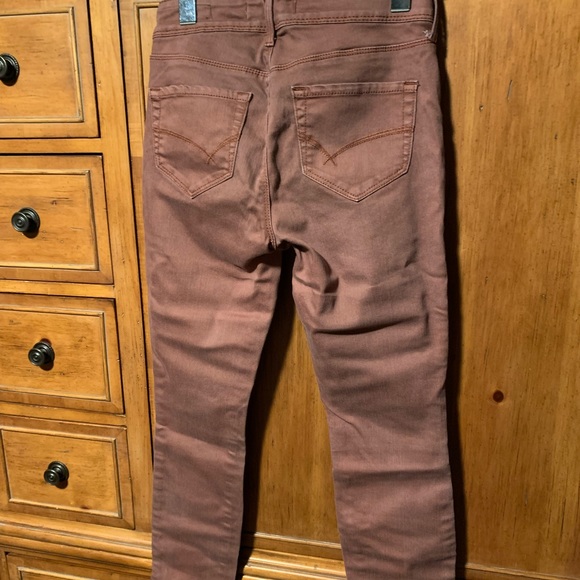 Bullhead Denim Dusty Pink Jeans 👖 , Juniors sized 3 - Picture 3 of 11